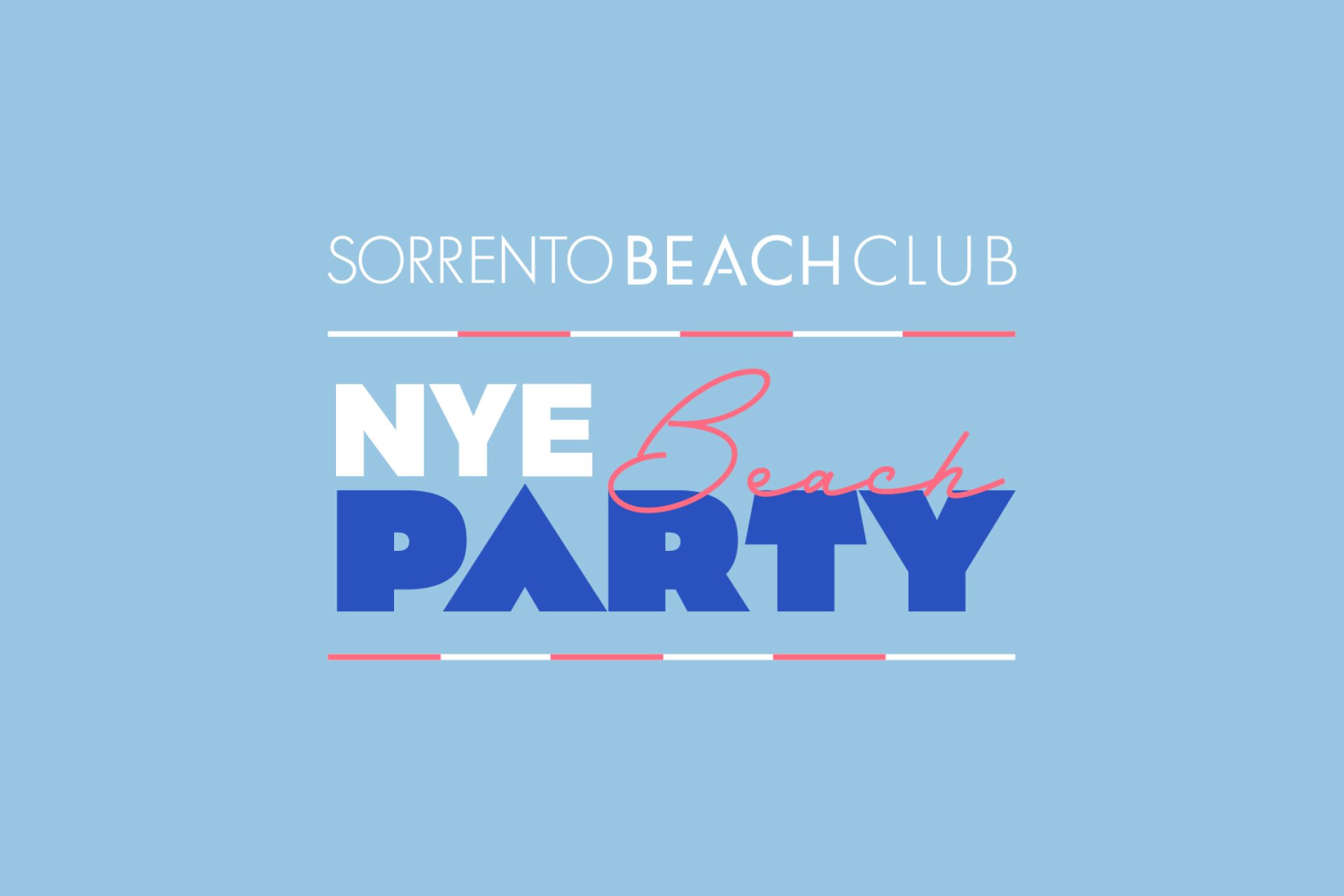 NYE Beach Party