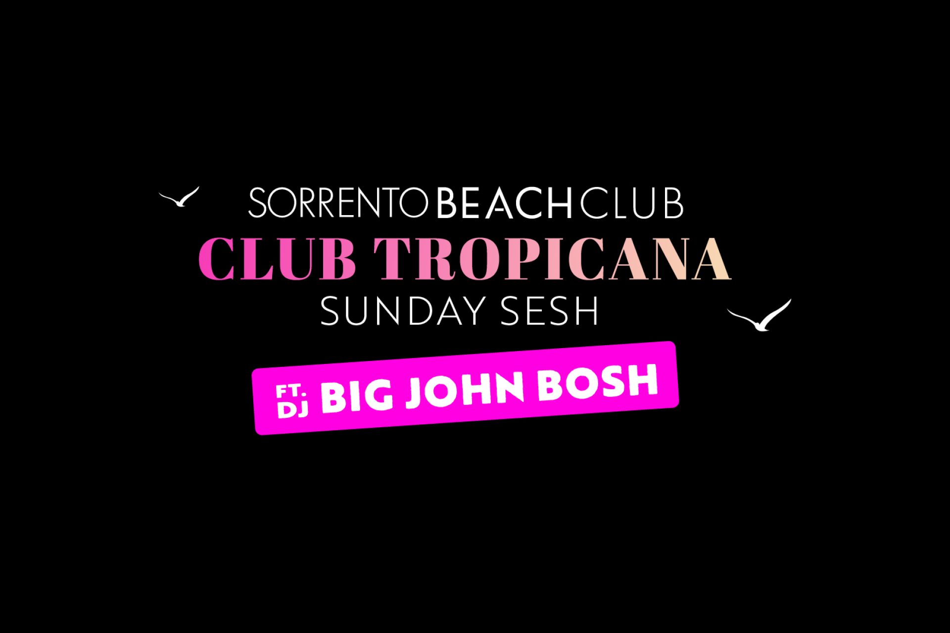 Club Tropicana Ft. DJ Big John Bosh