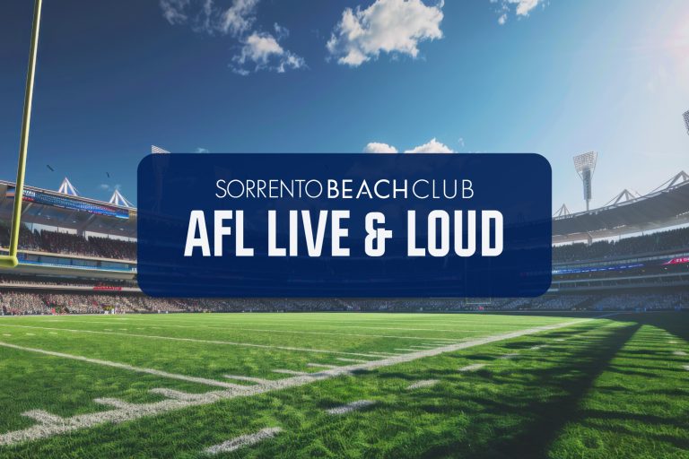 AFL Live & Loud at Sorrento Beach Club